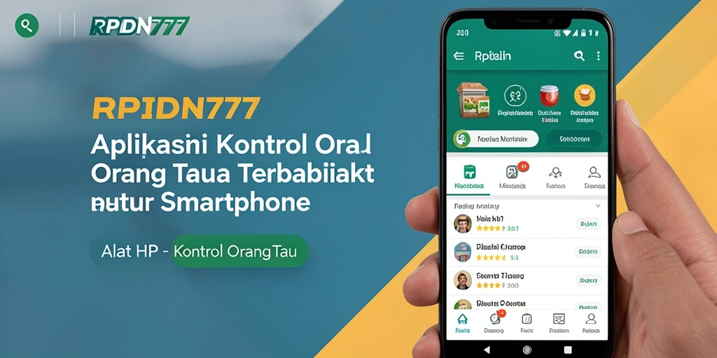Tampilan antarmuka RPIDN777 yang intuitif dan mudah dinavigasi.